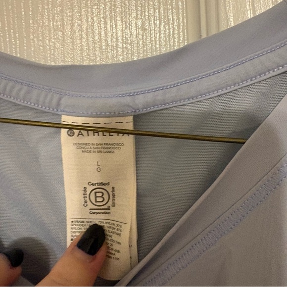 Athleta Light Blue Tank Top - Picture 2 of 3